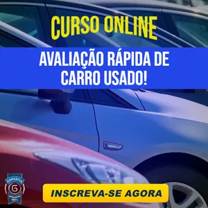 Imagem de capa para o Curso online Como Avaliar um Carro Usado de Forma Rápida e Fácil! + E-book Ckeck List (Bônus)