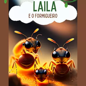 Imagem de capa para o Ebook Laila e o formigueiro.
