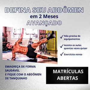 Imagem do curso Defina seu Abdômen em 2 meses: Avançado