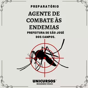 Imagem de Agente de Combate às Endemias | Prefeitura de SJC criado por Unicursos Online na hotmart