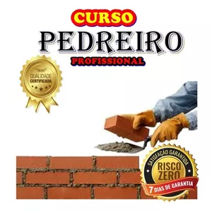 CURSO DE PEDREIRO-COM CERTIFICADO