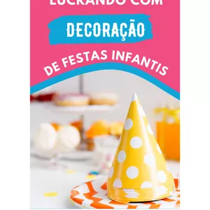 Imagem de capa para o Ebook Lucrando com decoração 