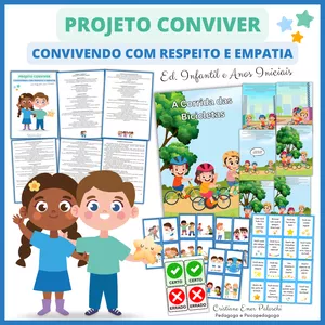 Imagem de capa para o Curso online Projeto Conviver - Convivendo com Respeito e Empatia