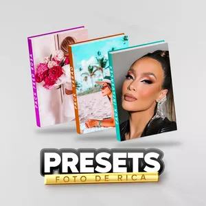 Imagem de capa para o Curso online PRESETS FOTO DE RICA