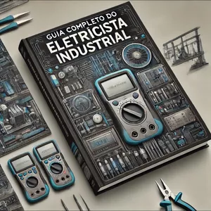 Imagem de capa para o Ebook E-book eletricista industrial 