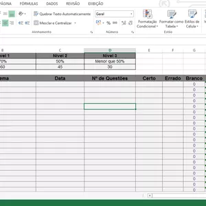 Imagem de capa para o Curso online Planilha de rendimento 