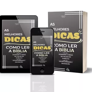 Imagem do curso Como ler a bíblia e dominar o medo de falar em publico.