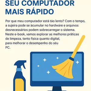 Imagem de capa para o Ebook Limpeza profunda de PC