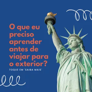 Imagem de capa para o Ebook Guia fácil de inglês para viagem.