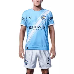 Imagem de capa para o Curso online Manchester City Kit do uniforme 25/26 para PES2021 e PES2018 PC