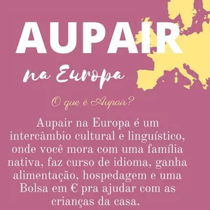 Imagem principal do produto Aupair na Europa - do Zero ao Embarque