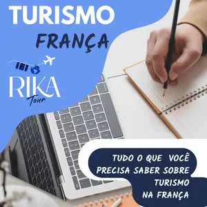 Imagem de capa para o Ebook Turismo na França