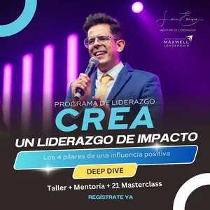 Imagem de capa para o Curso online Programa de liderazgo CREA un liderazgo de impacto