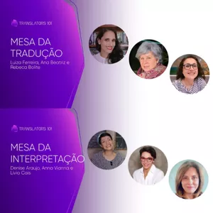 Imagem de capa para o Curso online PUC-Rio e Translators101 — Mesas sobre tradução e interpretação