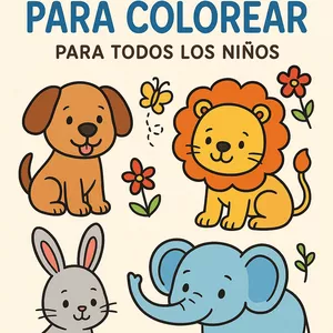 Imagen de portada para Ebook Libreta Creativa para Colorear: Un Mundo de Imaginación para Niños