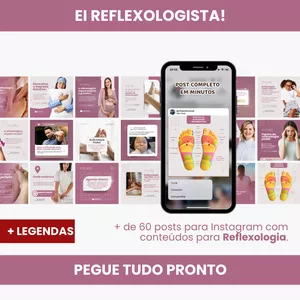 Imagem do curso PACK PARA REFLEXOLOGIA