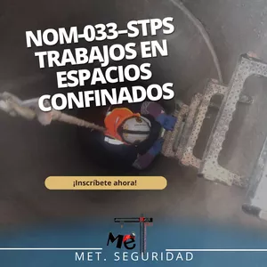 Imagen de portada para Curso online NOM-033-STPS, CONDICIONES DE SEGURIDAD PARA REALIZAR TRABAJOS EN ESPACIOS CONFINADOS