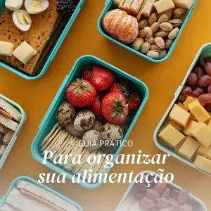 Imagem de capa para o Ebook Guia prático para organizar sua alimentação