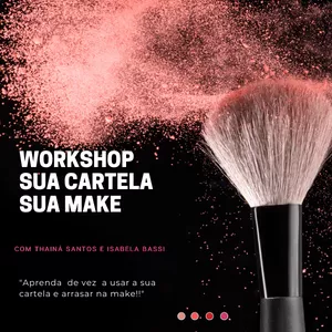 Imagem de capa para o Evento online Workshop "Sua Cartela, Sua Make"