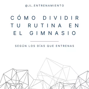 Imagen de portada para Ebook Cómo dividir tu rutina en el gimnasio.