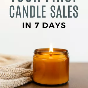 Cover image for Ebook Your First Candle Sales in 7 Days