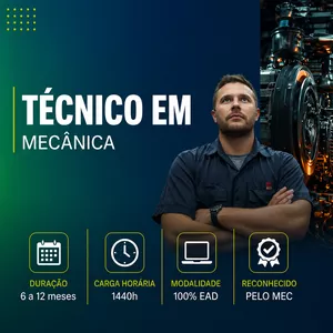 Imagem do curso Curso Técnico em Mecânica