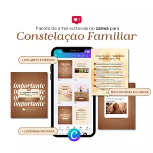 Imagem do curso PACK PARA CONSTELAÇÃO FAMILIAR - Criaé Studio