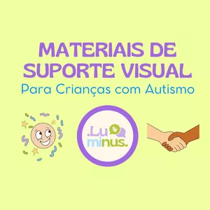 Imagem de capa para o Curso online Materiais de Suporte Visual para Crianças com Autismo