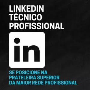 Imagem de capa para o Ebook Ebook Linkedin Técnico Profissional 