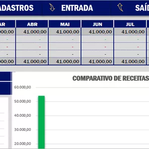 Imagem de capa para o Curso online Planilha de Fluxo de Caixa