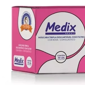 Imagem de capa para o Curso online Máscara Descartável Tripla C/ Clipe Nasal Rosa C/50 Unidades