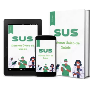 Imagem de capa para o Ebook E-Book : SUS- Sistema Único de Saúde + BÔNUS: 70 Questões SUS