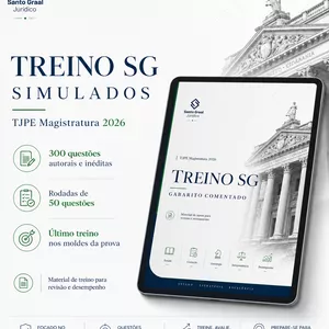 Imagem do curso TJPE 2026 | Treino SG - 300 questões autorais
