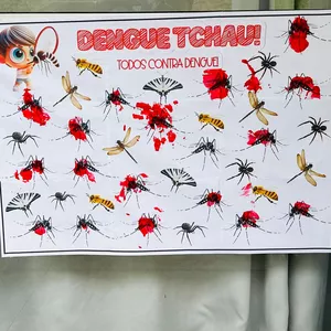 Imagem de capa para o Ebook Cartaz Tchau Dengue