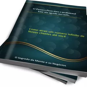 Imagem de capa para o Ebook O Passo a Passo para o profissional lotar sua agenda o ano todo