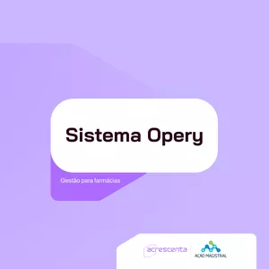 Imagem de capa para o Curso online CE - Ação Magistral - Sistema Opery - Gestão para farmácias