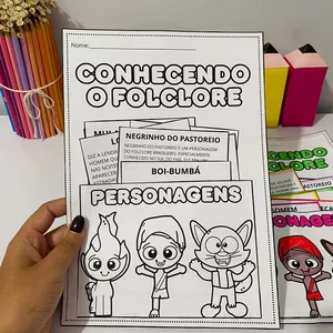 Imagem de capa para o Ebook ATIVIDADE INTERATIVA - DIA DO FOLCLORE