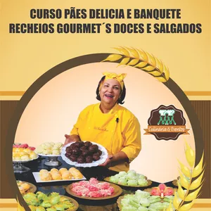 Imagem do curso CURSO ON LINE DE PAEZINHOS DELICIA E BANQUETE GOURMETS