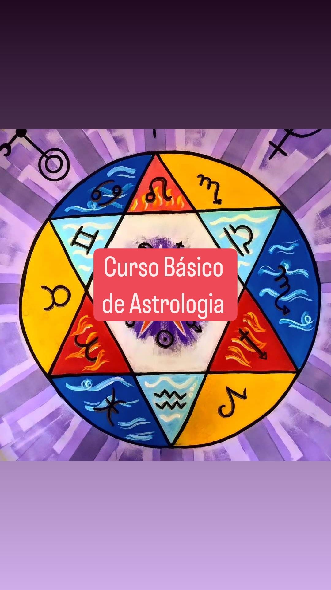 Imagem do curso CBA CURSO BÁSICO DE ASTROLOGIA 