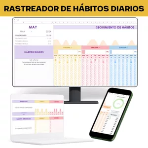 Imagen de portada para Curso online Rastreador de Hábitos Diarios