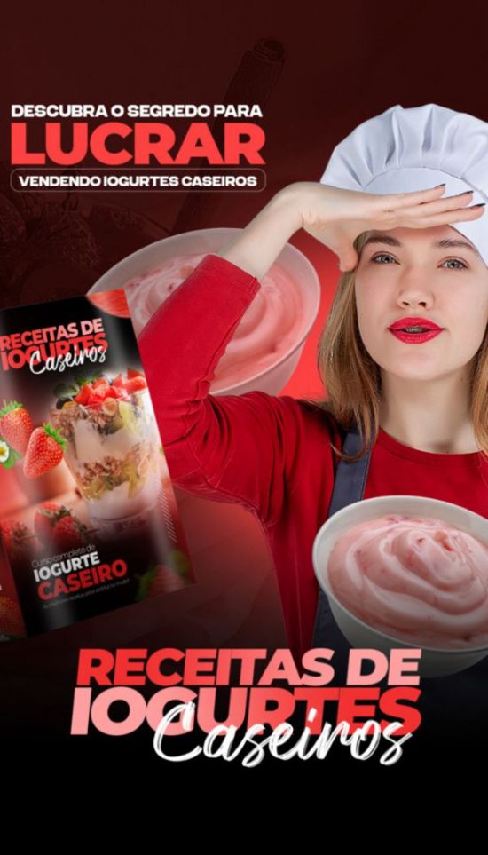 Curso de Iogurte Caseiro Gourmet