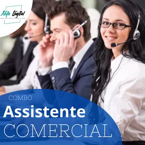 Imagem de capa para o Curso online Assistente Comercial - COMBO
