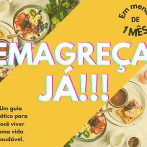 Imagem de capa para o Curso online Emagreça já!!!