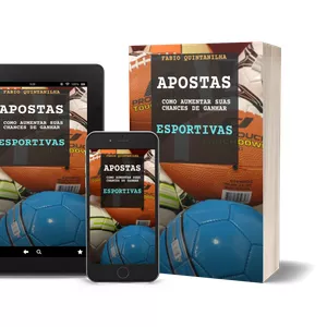 Imagem de capa para o Ebook apostas esportivas como aumentar sua chances de ganhar