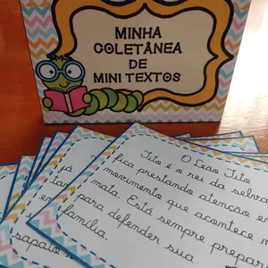 Imagem de capa para o Ebook Coletânea Mini Textos