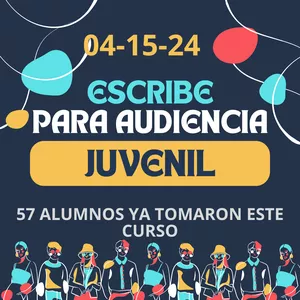 Imagen de portada para Curso online Escribiendo para audiencia juvenil (INICIA EN MARZO 2026)