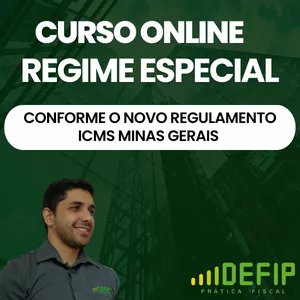 Imagem de capa para o Curso online REGIME ESPECIAL DE TRIBUTAÇÃO - ICMS MINAS GERAIS