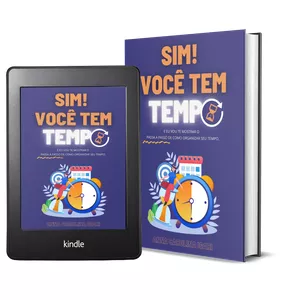 Imagem de capa para o Ebook SIM! VOCÊ TEM TEMPO