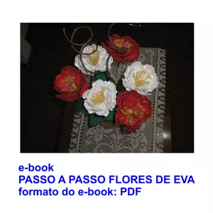 Imagem de capa para o Ebook PASSO A PASSO FLORES DE EVA
