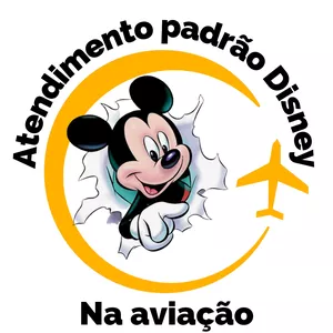 Imagem de Atendimento Padrão Disney na Aviação criado por Aviação Digital  na hotmart